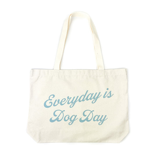Everyday is Dog Day Canvas Tote Bag