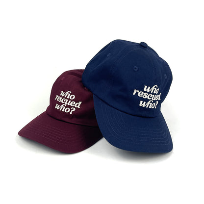 Who Rescued Who? Hat - Navy