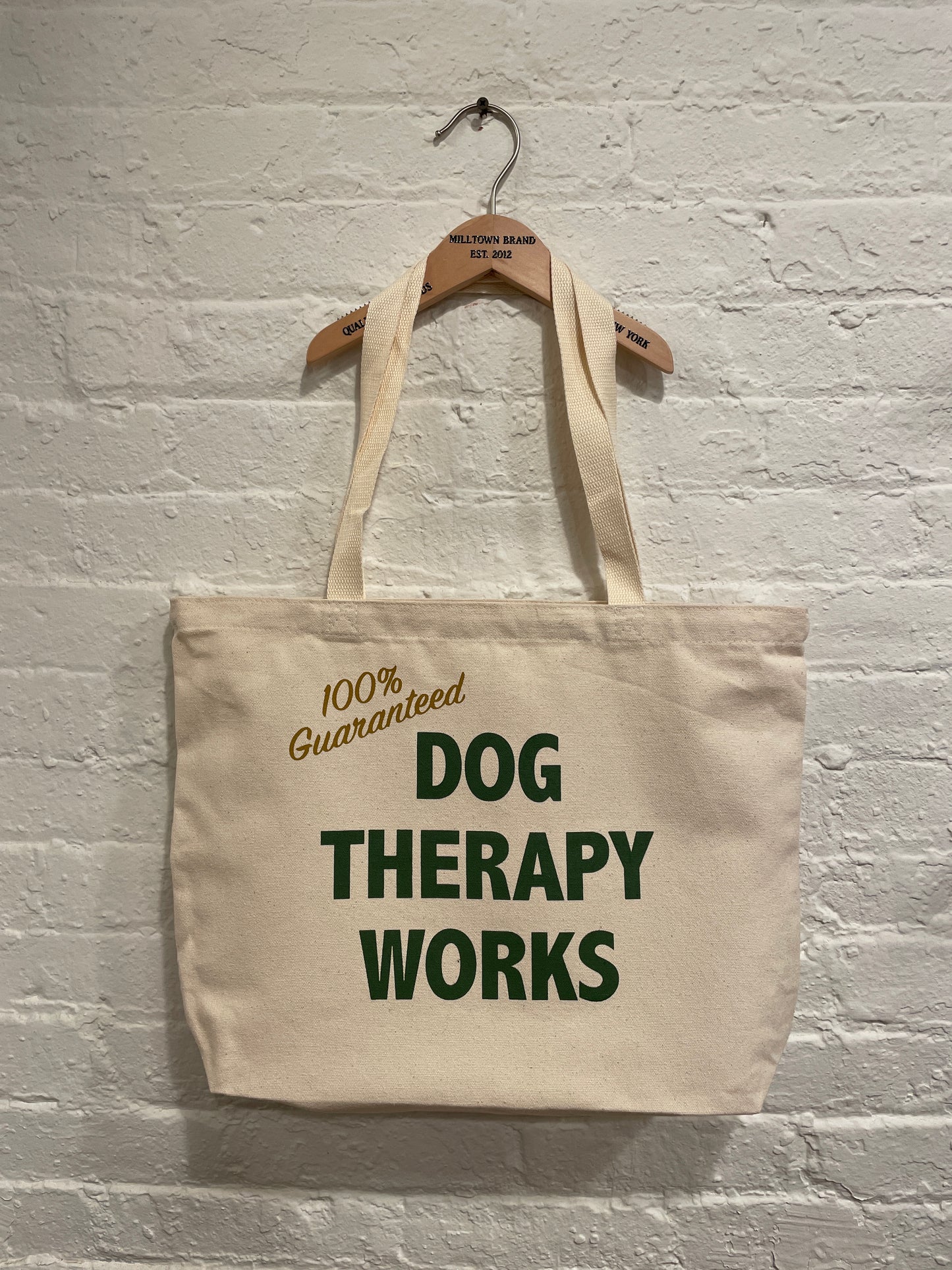 Dog Therapy Works Canvas Tote Bag