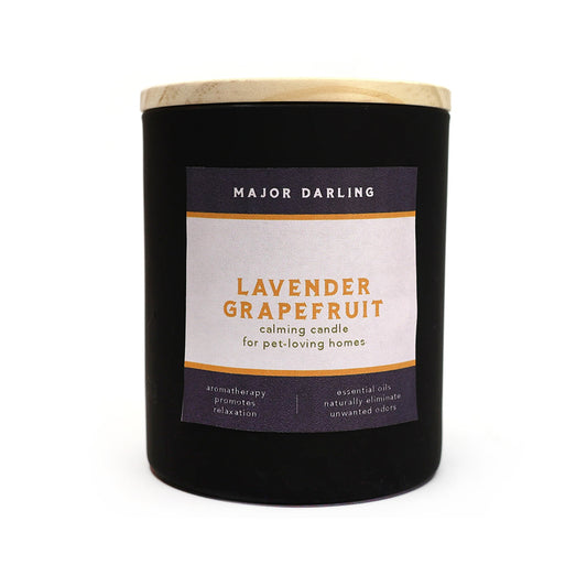 Major Darling - Odor Neutralizing Candle - Calming Lavender + Grapefruit