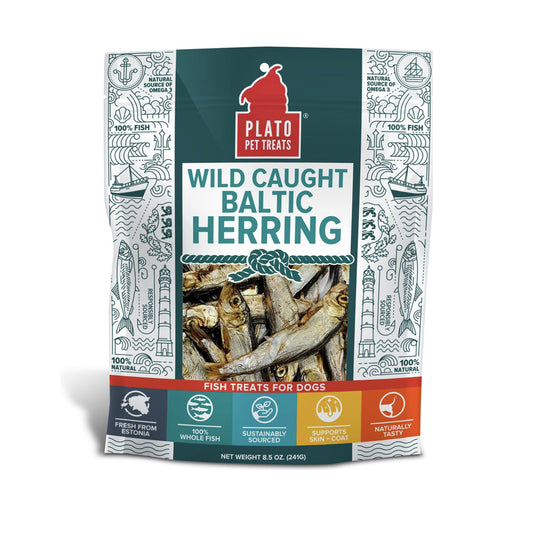 Plato Pet Treats Baltic Herring 8.5oz