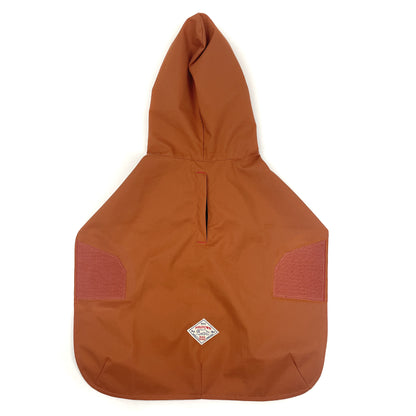Dog Rain Poncho - Burnt Orange
