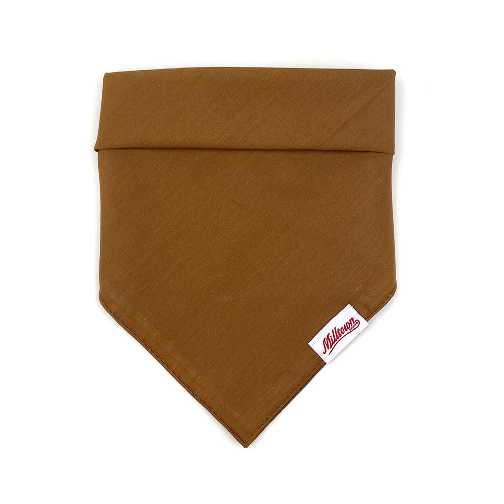 Square Dog Bandana - Poplin - Cinnamon