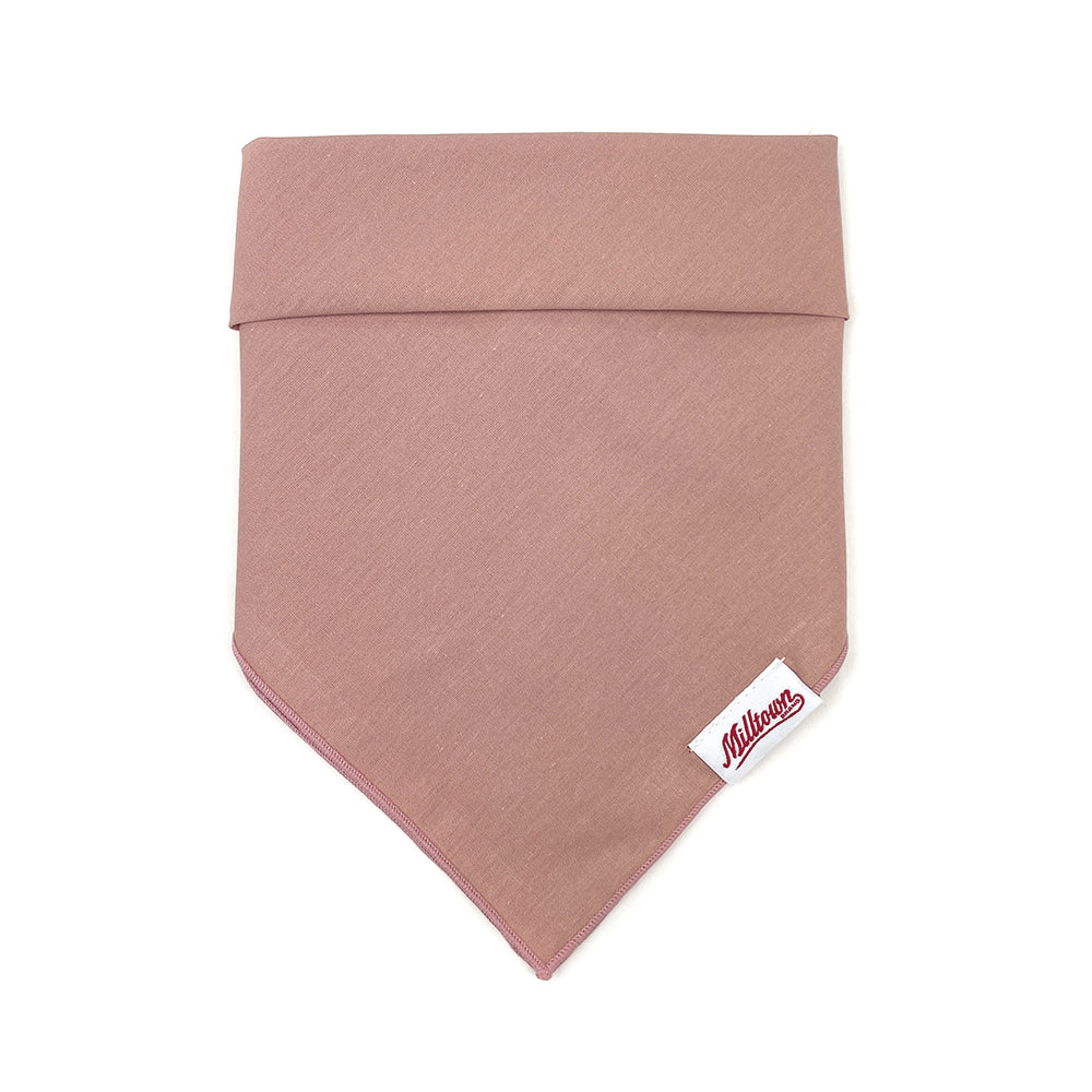 Square Dog Bandana - Poplin - Dusty Pink