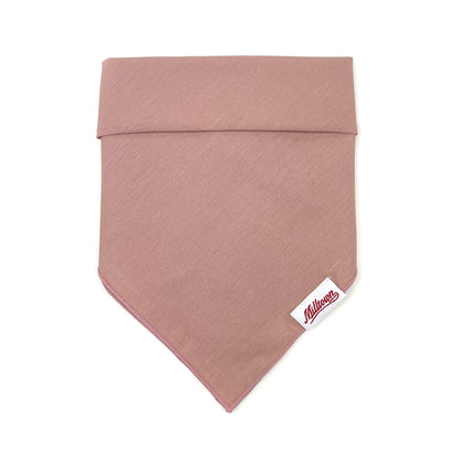 Square Dog Bandana - Poplin - Dusty Pink