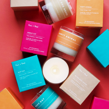 Pure + Good - Deodorizing Candle : Ruff Day  Lavender + Cedarwood