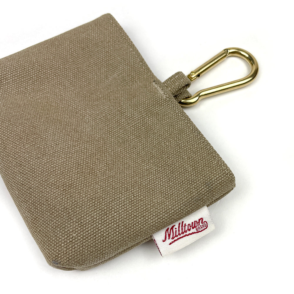 Dog Treat Case - Beige - Waterproof Canvas