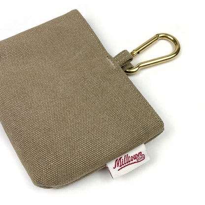 Dog Treat Case - Beige - Waterproof Canvas