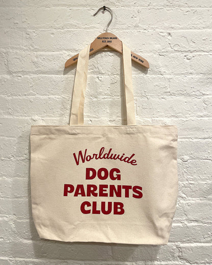 Worldwide Dog Parents Club Canvas Tote Bag