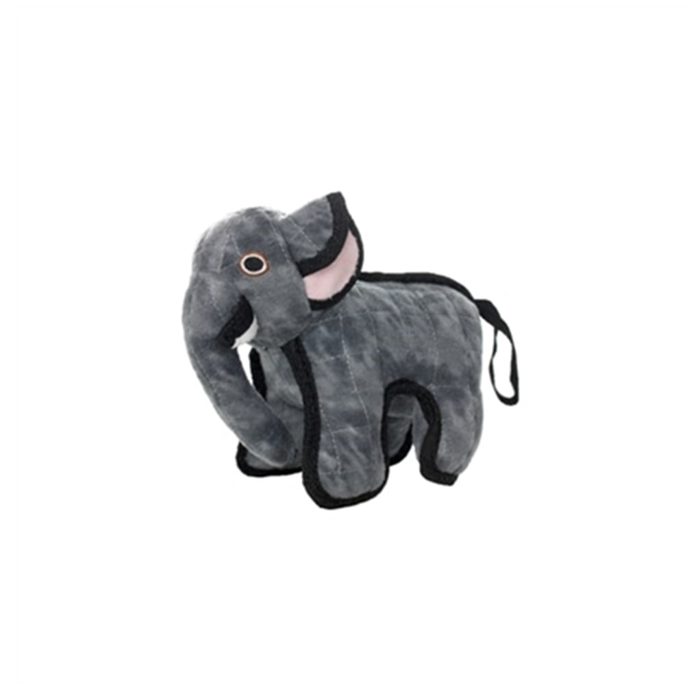 Tuffy Jr Zoo Elephant, Durable, Squeaky Dog Toy