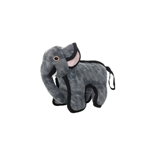Tuffy Jr Zoo Elephant, Durable, Squeaky Dog Toy