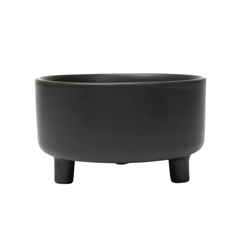 Waggo - Uplift Bowl Ceramic Dog Bowl - Black