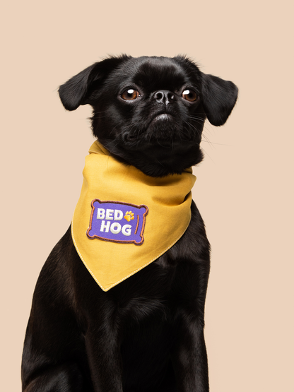 Scout's Honor - Bed Hog iron-on patch for dogs