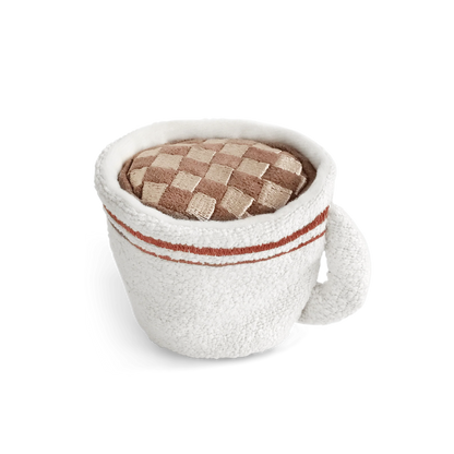 Lambwolf Collective - ESPRESSO POP // ENRICHMENT DOG TOY // Squeaky Ball