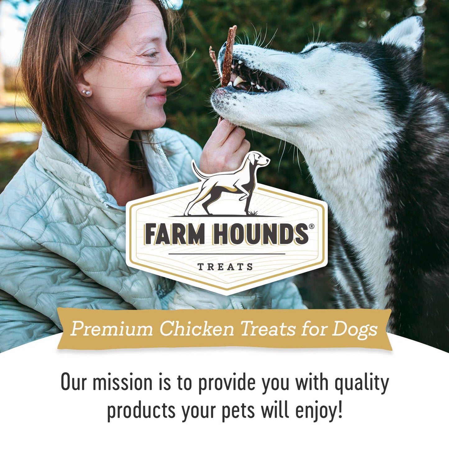 Farm Hounds - Chicken Strips - All-Natural Dog Treats - 4.5 oz: 4.5oz