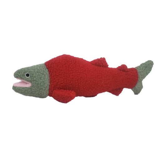 Dog Star - Seymour the Salmon Fleece Dog Toy