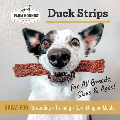 Farm Hounds - Duck Strips - All-Natural Dog Treats- 4.5 oz: 4.5oz