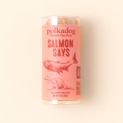Polkadog -  Salmon Says Training Bits Crunchy Dog & Cat Treats