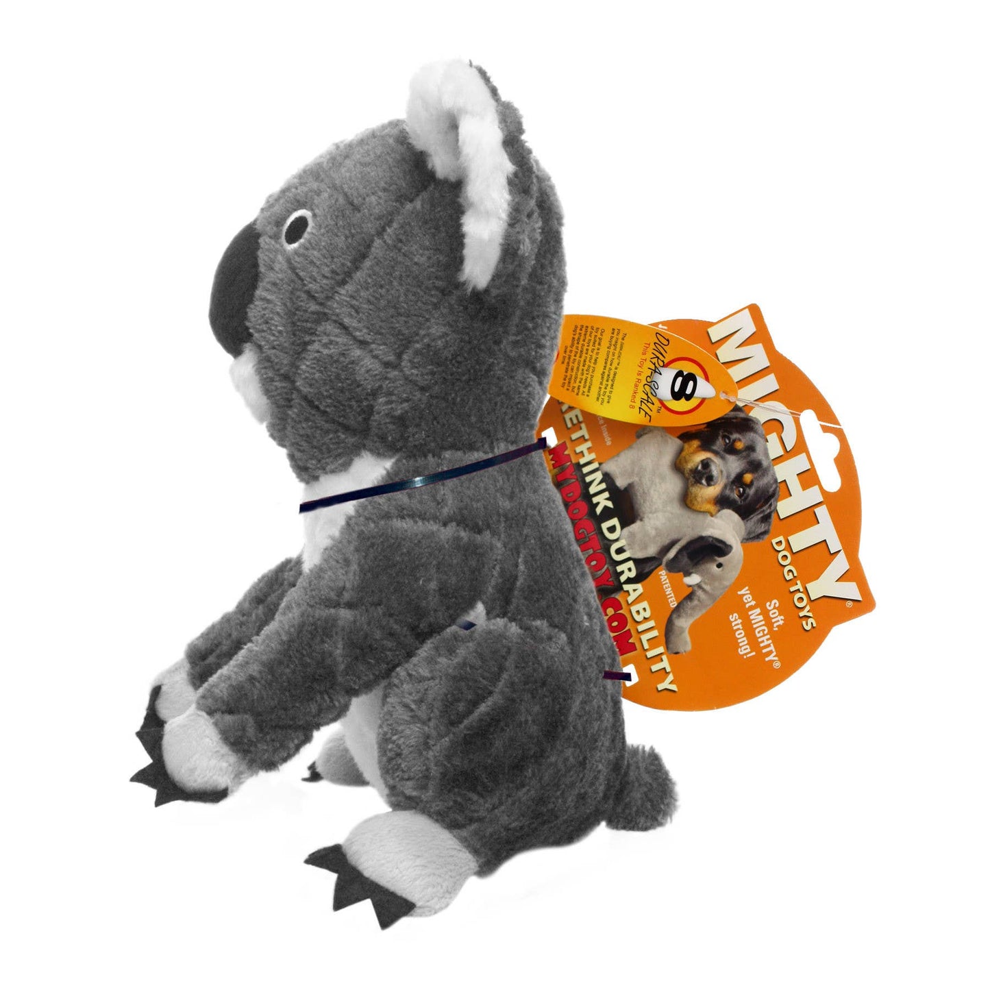 Mighty Safari Koala, Plush, Squeaky Dog Toy