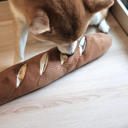 Lambwolf Collective: BAGUETTE//ENRICHMENT DOG TOY