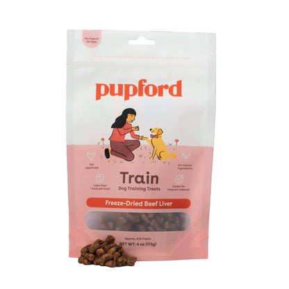 Pupford - Freeze Dried Beef Liver Training Treats 4oz