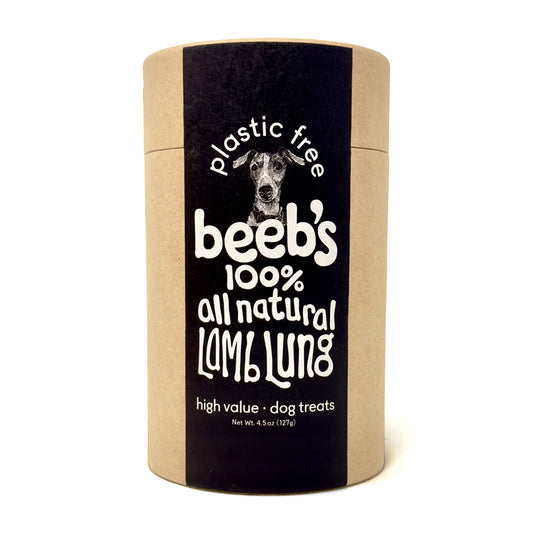 Beeb's - All Natural Lamb Lung : Home Tube 4.5 oz