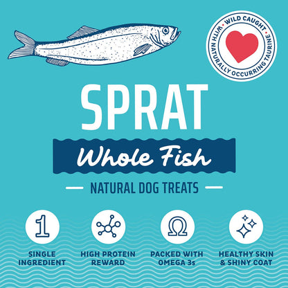 Icelandic+ - Sprat Whole Fish Dog Treats 2.0 oz