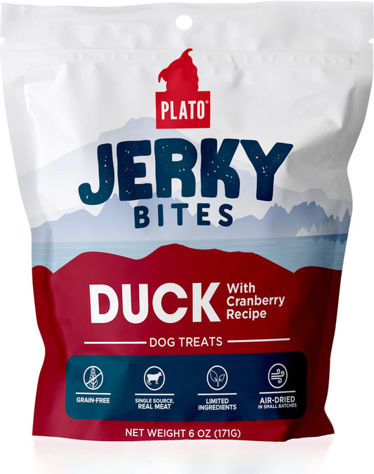 Plato Duck with Cranberry Jerky Bites 6oz