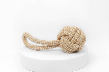 Monli Pet Toys - Rope Tug Ball | Dog Toy | Hemp Rope Dog Toy