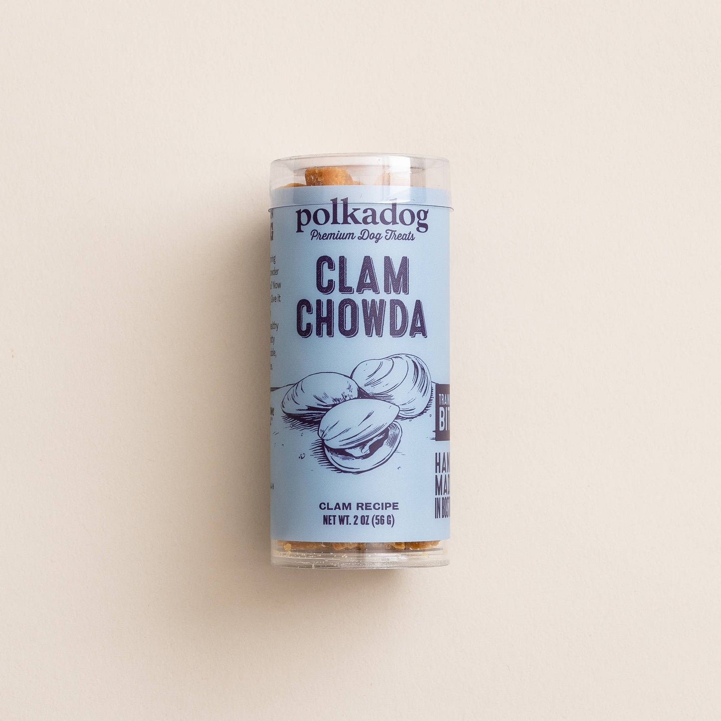 Polkadog -  Clam Chowda Training Bits Dog & Cat Treat 2oz