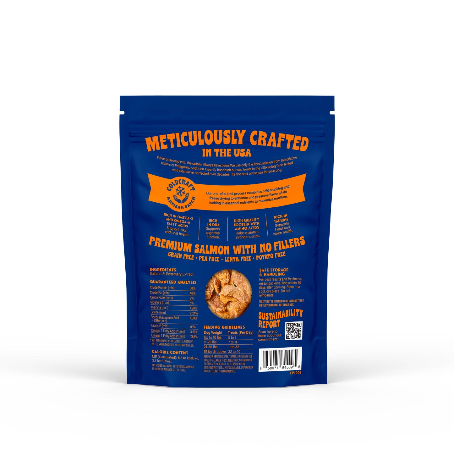 Finfare - Freeze-Dried Salmon Nuggets for Dogs, 2oz