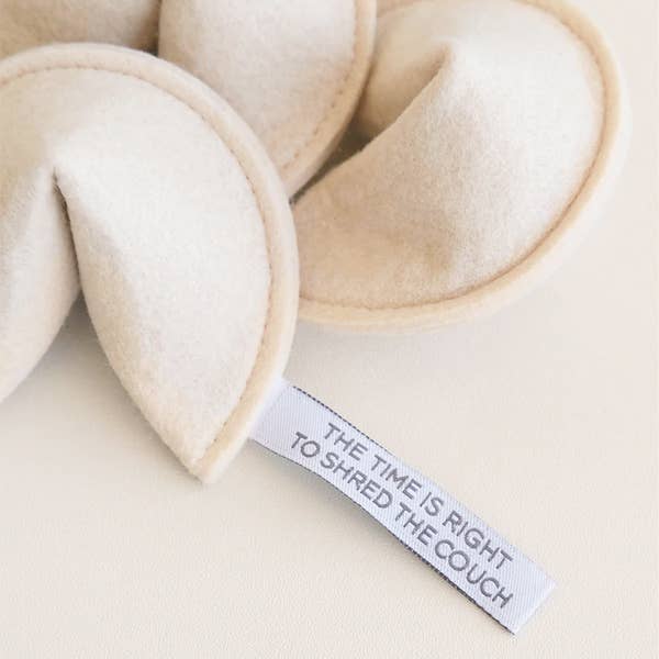 Modernbeast - KITTY FORTUNE COOKIE Organic Catnip Cat Toy: The Time Is Right To Shred The Couch