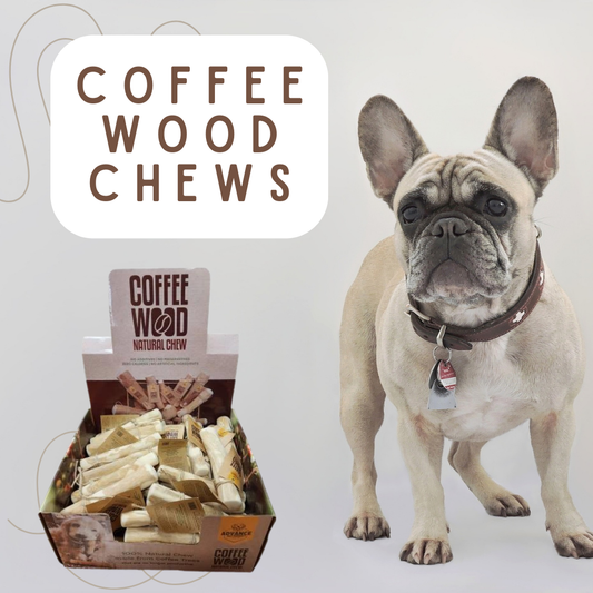 Advance Pet Products - All-Natural Wood Chews for Dogs! Olive Wood and Coffee Wood: Single / Extra Large