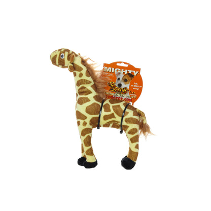 Mighty Jr Safari Giraffe, Plush, Squeaky Dog Toy