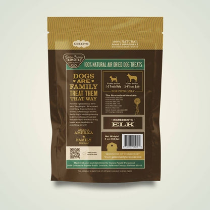 Gaines Family Farmstead - Elk Chips: 4.5oz