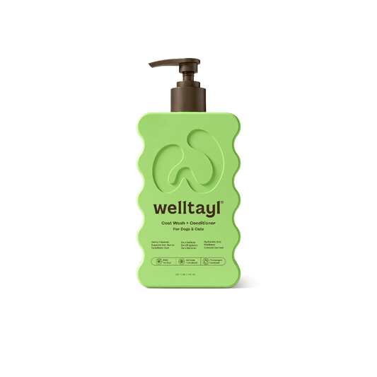 Well tayl: Dog Coat Wash + Conditioner (Cat-Safe)