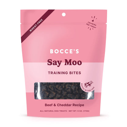 Bocce's Bakery - Say MOOOO Training Bites Dog Treats 6oz