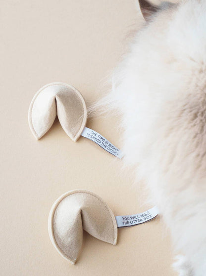 Modernbeast - KITTY FORTUNE COOKIE Organic Catnip Cat Toy: The Time Is Right To Shred The Couch