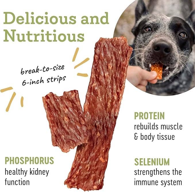 Farm Hounds - Duck Strips - All-Natural Dog Treats- 4.5 oz: 4.5oz