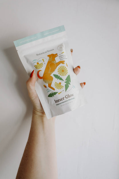 Botanical Bones - Inner Glow Cookies - All Natural, Organic Dog Treats