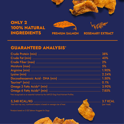Finfare - Freeze-Dried Salmon Nuggets for Dogs, 4oz