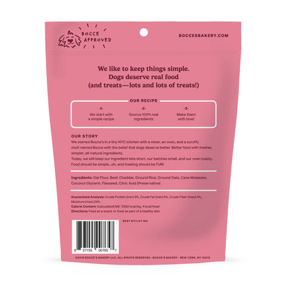 Bocce's Bakery - Say MOOOO Training Bites Dog Treats 6oz