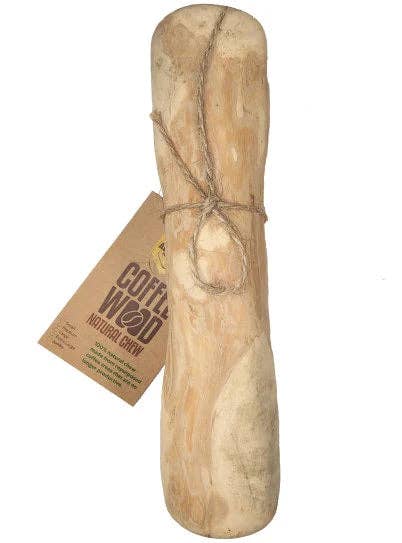 Advance Pet Products - All-Natural Wood Chews for Dogs! Olive Wood and Coffee Wood: Single / Medium