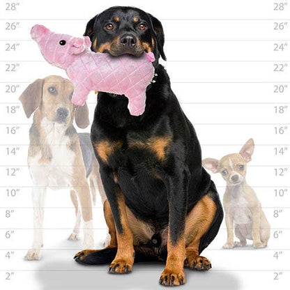Mighty Farm Piglet, Plush, Squeaky Dog Toy