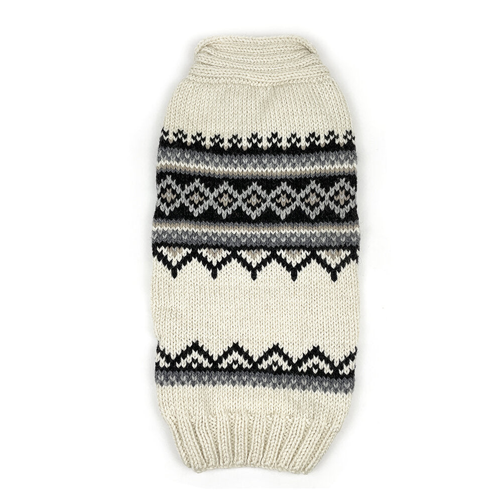 Chilly Dog Sweater - Cream Wyatt - Alpaca