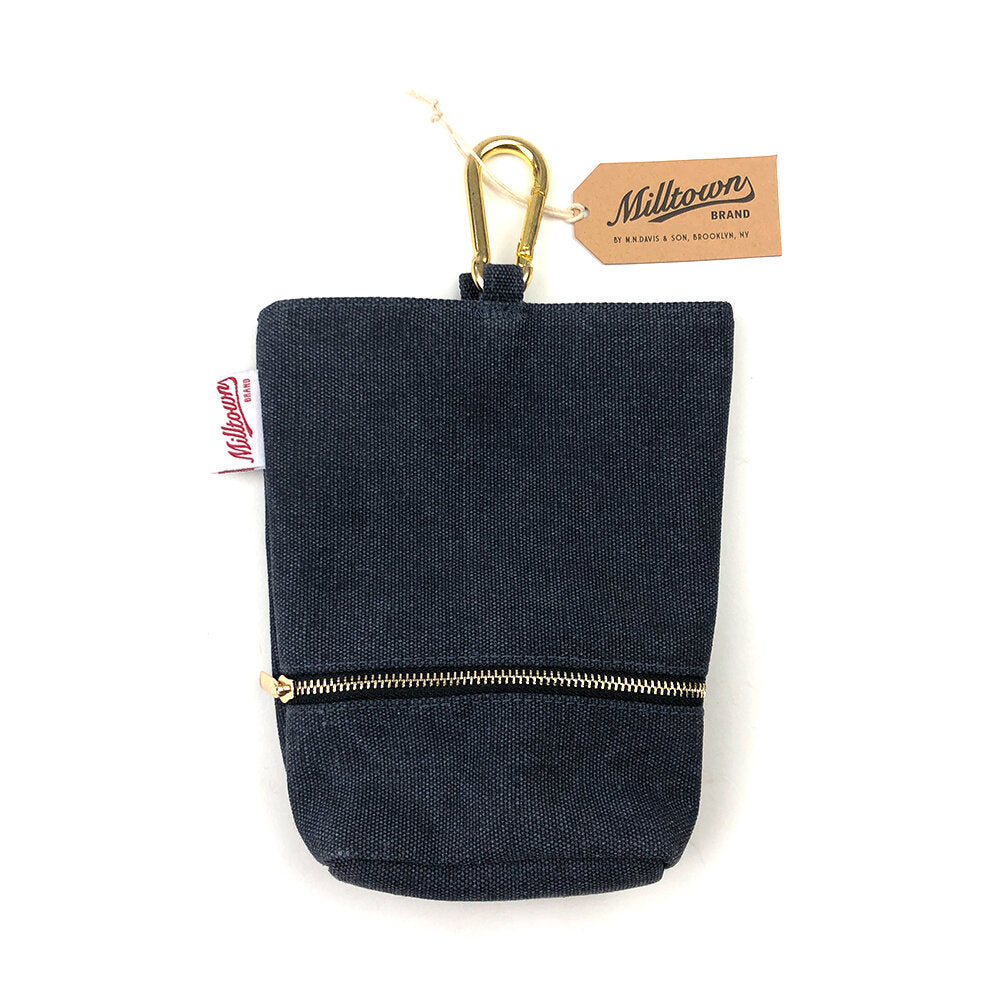 Dog Waste Bag Dispenser Combo - Midnight Blue - Waterproof Washed Canvas