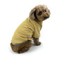 Dog Stripe Rib T-shirt  - Honey x Baby Blue Stripe