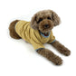 Dog Stripe Rib T-shirt  - Honey x Baby Blue Stripe