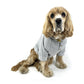 Dog Waffle Henley T-shirt  - Lazy Grey