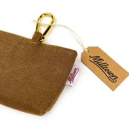 Dog Treat Case - Nutmeg Brown - Waterproof Washed Canvas